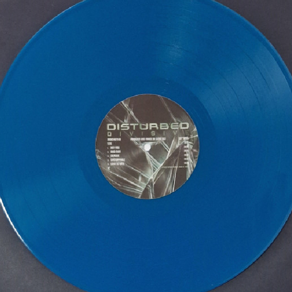 Vinyl Record Disturbed – Divisive (Limited Edition, Blue Translucent) LP - img.5