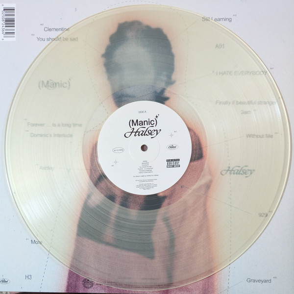 Vinyl Record Halsey – Manic - Clear Milky - LP - img.2