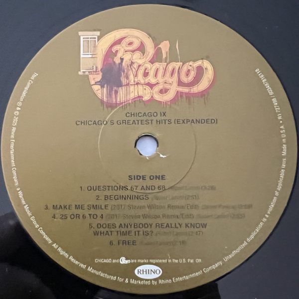 Vinyl Record Chicago – Chicago IX 50th Anniversary Expanded Greatest Hits - 2LP - img.4