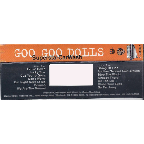 Сassette Tape Goo Goo Dolls - Superstar Car Wash - img.2