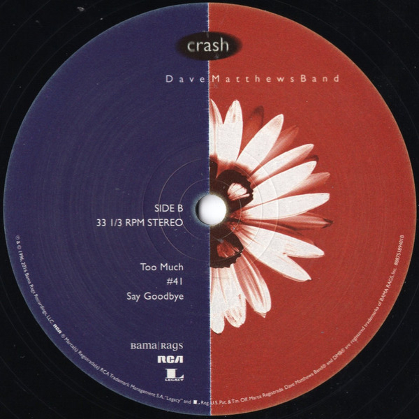 Vinyl Record Dave Matthews Band - Crash (Anniversary Edition) - 2LP - img.3
