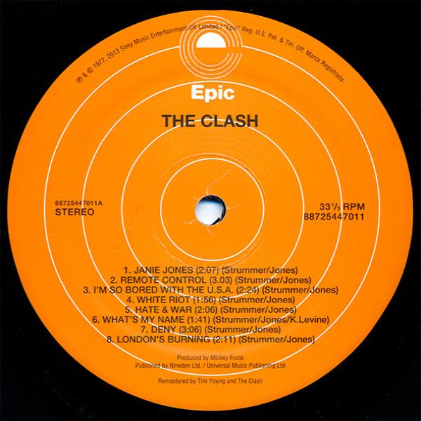 Vinyl Record The Clash - The Clash LP - img.2