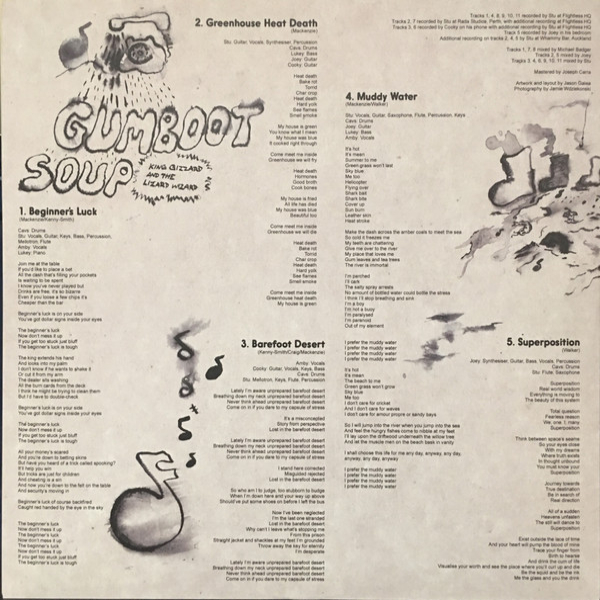 Vinyl Record King Gizzard & The Lizard Wizard - Gumboot Soup LP - img.2