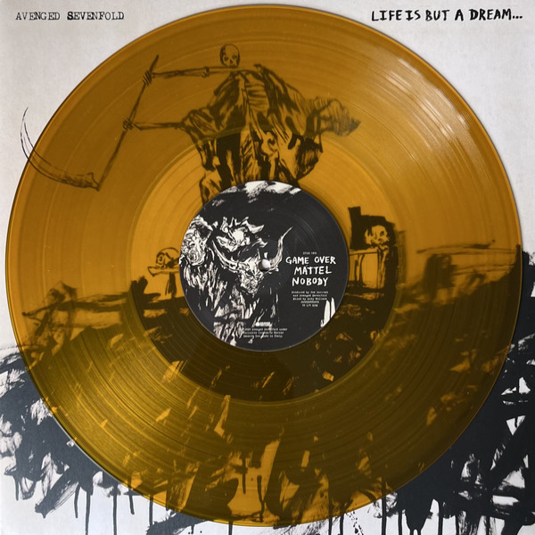 Vinyl Record Avenged Sevenfold – Life Is But A Dream... (Transparent Orange) - 2LP - img.13