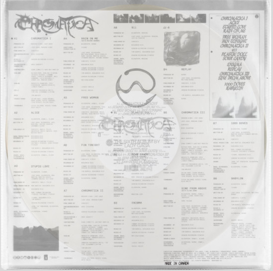 Vinyl Record Lady Gaga – Chromatica Milky Clear LP - img.1