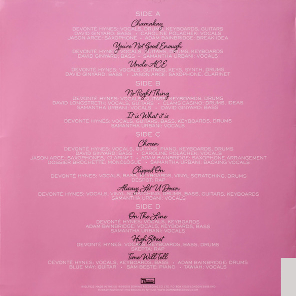 Vinyl Record Blood Orange – Cupid Deluxe - 2LP - img.1