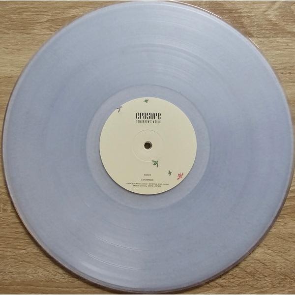 Vinyl Record Erasure - Tomorrow's World - Clear LP - img.6