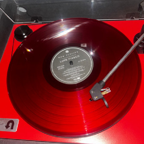 Vinyl Record Lupe Fiasco - Now Playing (Transparent Red) LP - img.4