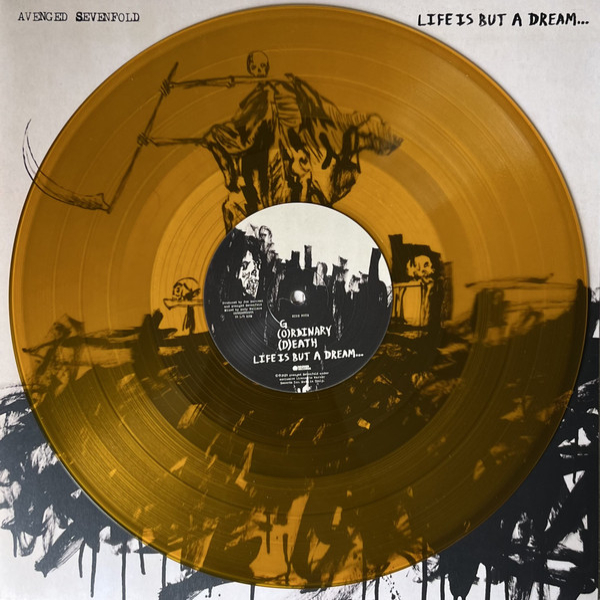 Vinyl Record Avenged Sevenfold – Life Is But A Dream... (Transparent Orange) - 2LP - img.10
