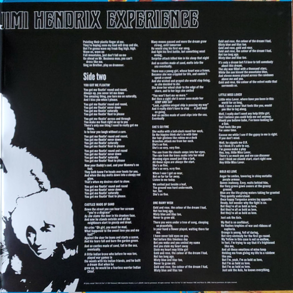 The Jimi Hendrix Experience - Axis: Bold As Love LP - img.7