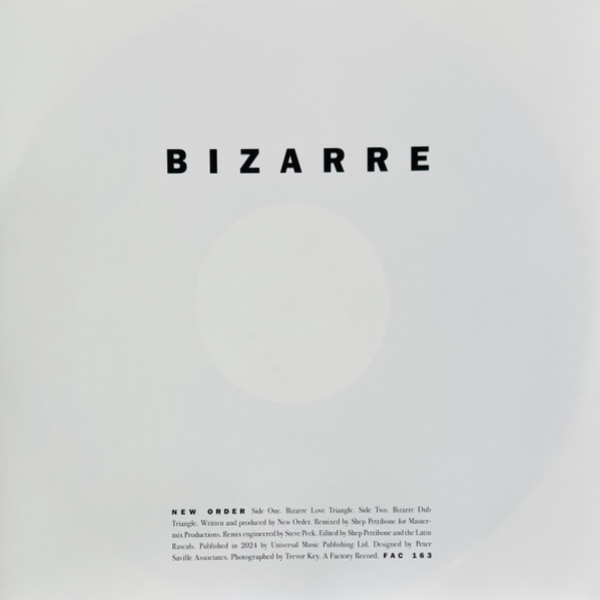 Vinyl Record New Order - Bizarre Love Triangle LP - img.5
