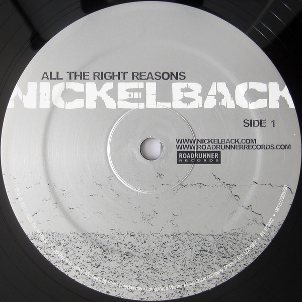 Vinyl Record Nickelback - All The Right Reasons - img.2