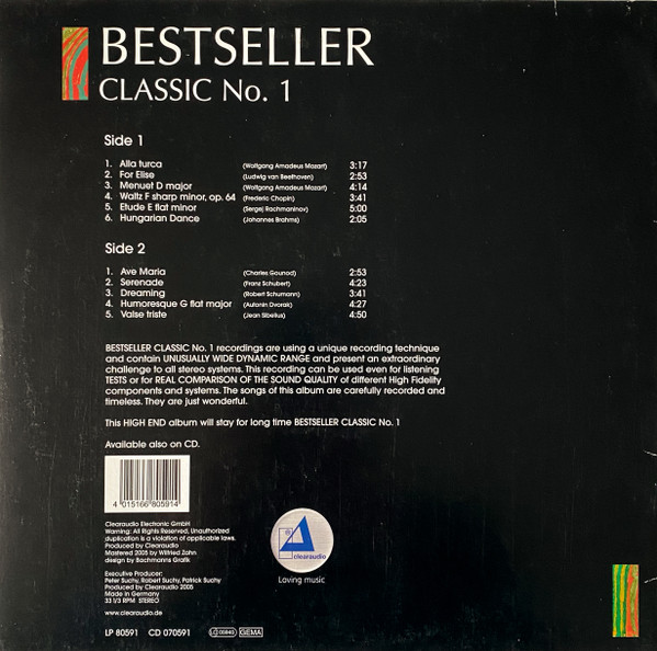 Vinyl Record Various – Bestseller Classic No.1 - LP - img.1