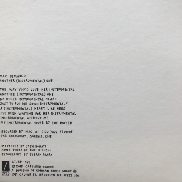 Vinyl Record Mac Demarco - Another One LP - img.7