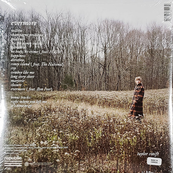 Vinyl Record Taylor Swift – Evermore 2LP - img.1