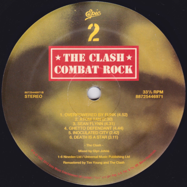 Vinyl Record The Clash - Combat Rock (180G/Remastered) LP - img.3