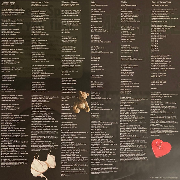 Vinyl Record Shakira – Laundry Service - 20TH ANNIVERSARY LP - img.7