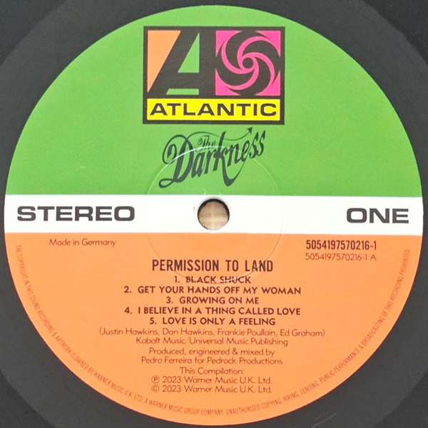 Box set The Darkness - Permission To Land… Again (Limited Edition 20th Anniversary) - 5LP - img.3