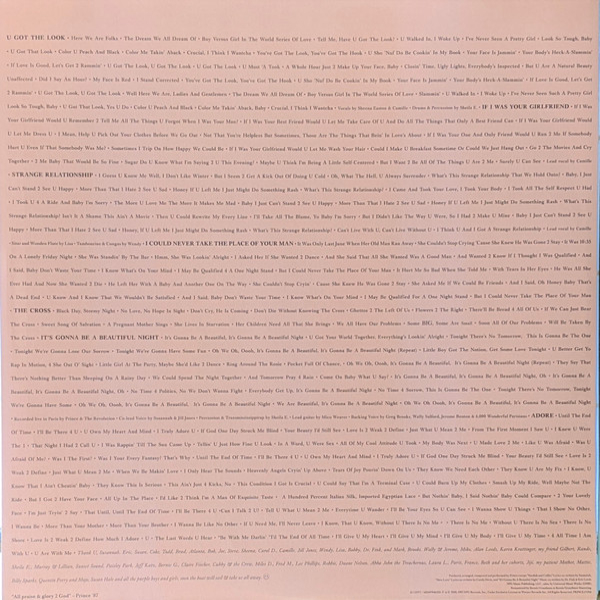 Vinyl Record Prince - Sign O' The Times - (Remastered, Limited Edition) 2LP - img.2