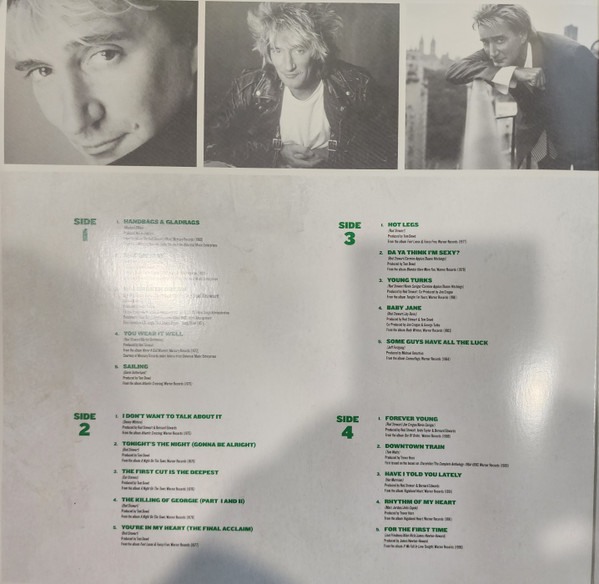 Vinyl Record Rod Stewart – Ultimate Hits - Green - 2LP - img.1