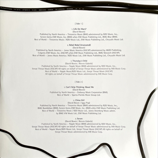 Vinyl Record David Bowie – VH1 Storytellers - 2LP - img.2