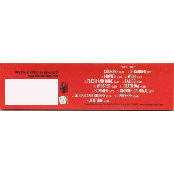 Сassette Tape Alien Ant Farm - ANThology - img.2