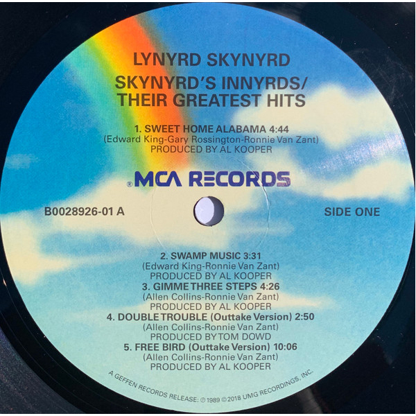 Vinyl Record Lynyrd Skynyrd - Skynyrds Innyrds - Their Greatest Hits LP - img.2