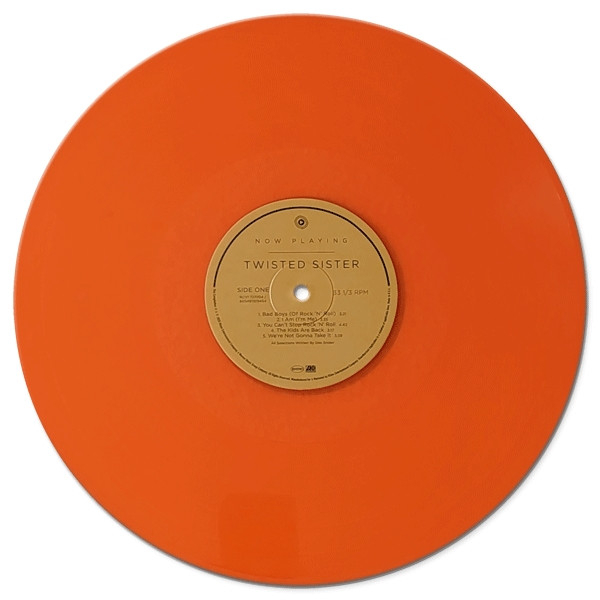 Vinyl Record Twisted Sister - Now Playing (Orange Crush) LP - img.5