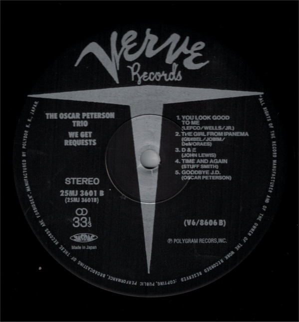 Vinyl Record The Oscar Peterson Trio - We Get Requests LP - img.1