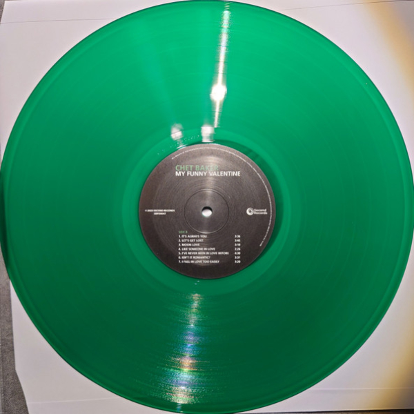 Vinyl Record Chet Baker – My Funny Valentine (Green) LP - img.5