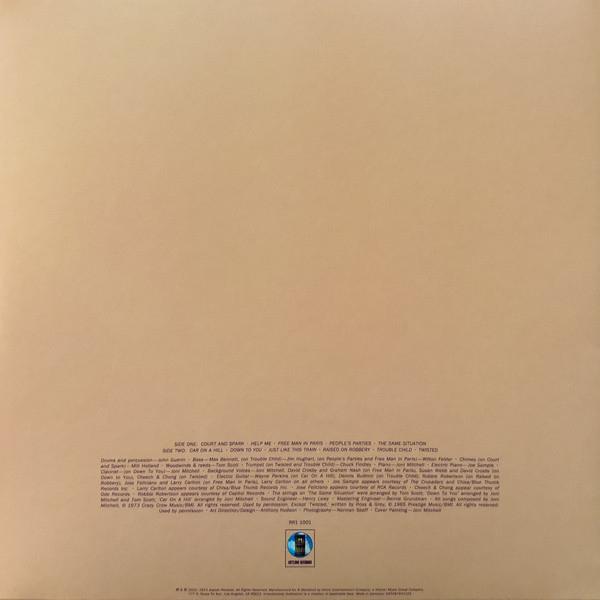 Vinyl Record Joni Mitchell - Court And Spark LP - img.2