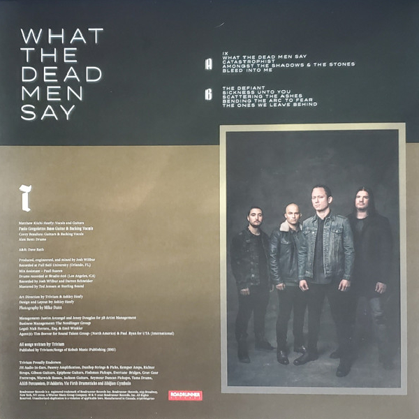 Vinyl Record Trivium - What The Dead Men Say LP - img.1