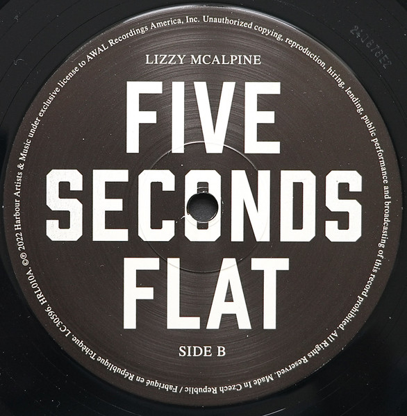 Vinyl Record Lizzy McAlpine - Five Seconds Flat LP - img.3
