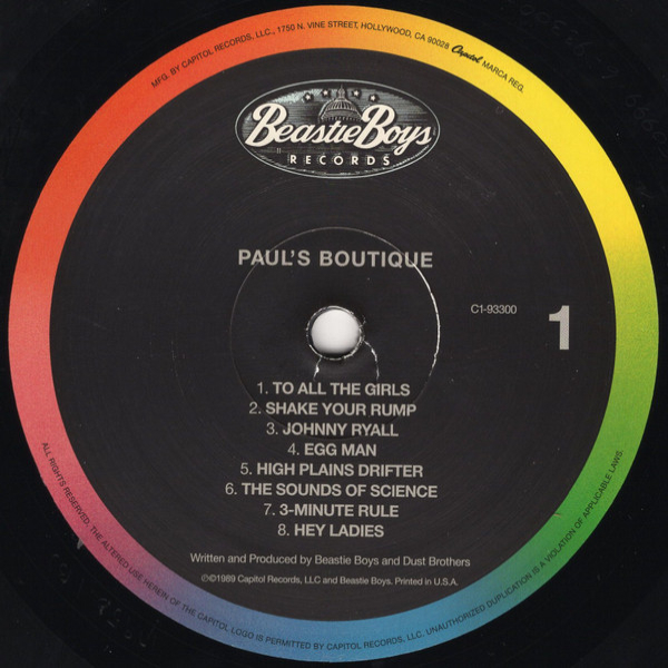 Vinyl Record Beastie Boys - Paul's Boutique LP - img.8