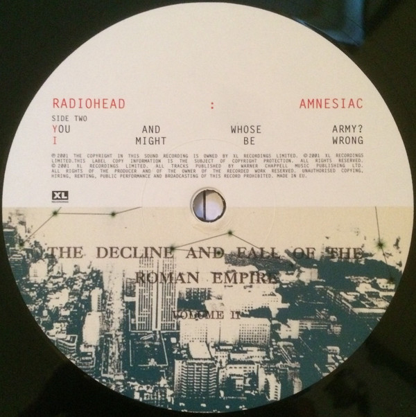 Vinyl Record Radiohead - Amnesiac LP - img.4