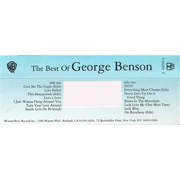 Сassette Tape George Benson - The Best Of George Benson - img.2
