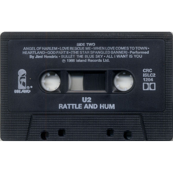 Сassette Tape U2 - Rattle And Hum - img.4