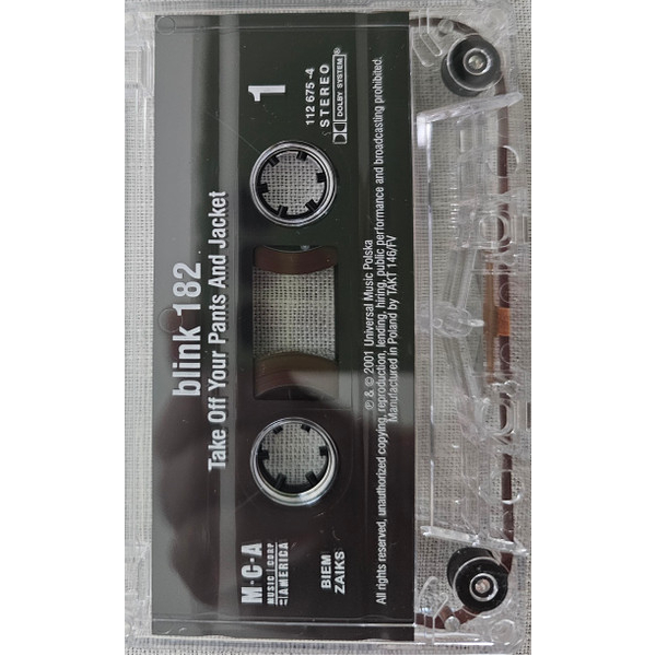 Сassette Tape Blink-182 - Take Off Your Pants And Jacket - img.5