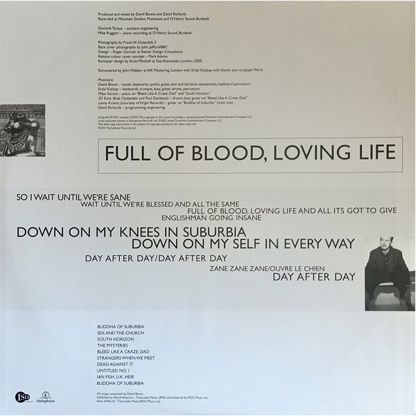 Vinyl Record David Bowie – The Buddha Of Suburbia LP - img.9