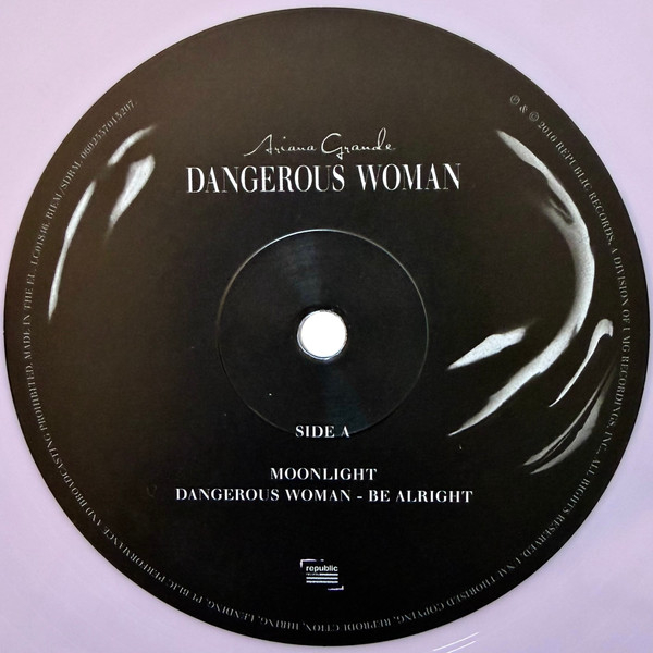 Vinyl Record Ariana Grande - Dangerous Woman (Pink&Black Swirl) - 2LP - img.5