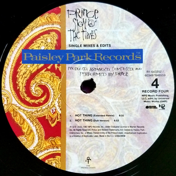 Box set Prince - Sign O' The Times (Deluxe Edition, Box set) - 4LP - img.20