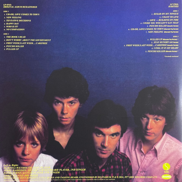Vinyl Record Talking Heads - Talking Heads: 77 (Expanded Edition) - 2LP - img.7