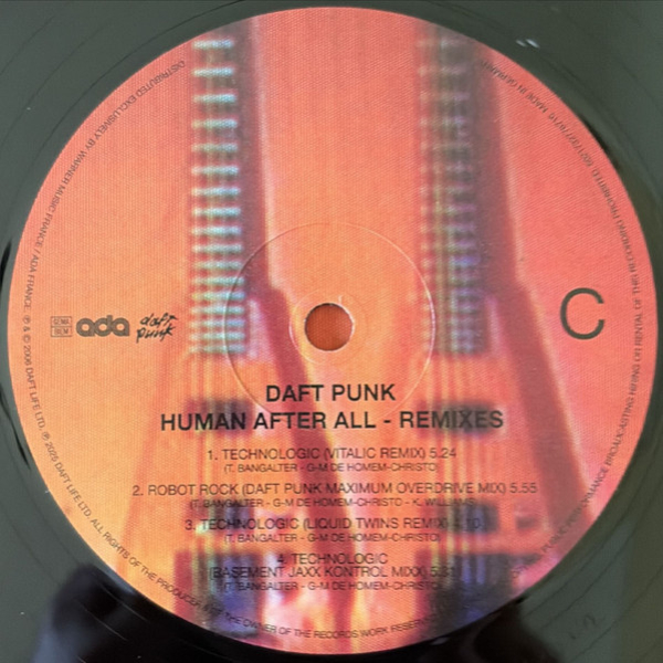 Vinyl Record Daft Punk – Human After All Remixes - 2LP - img.8