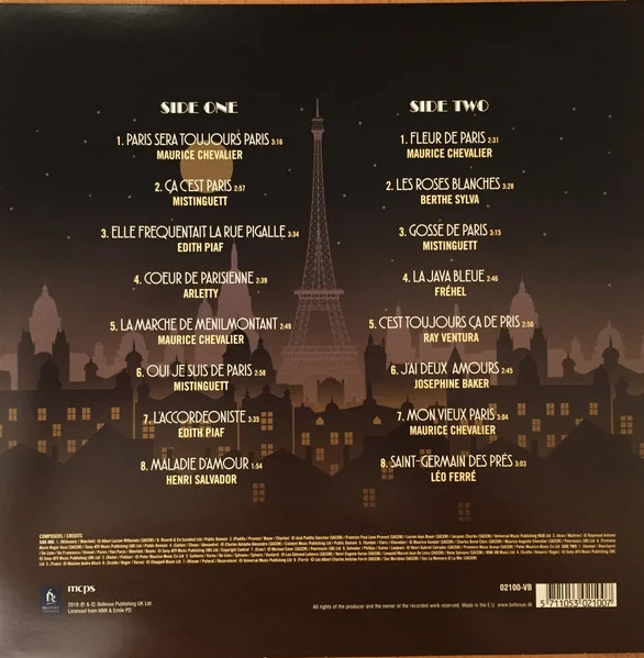 Vinyl Record Various Artists – Cafe De Paris LP - img.1
