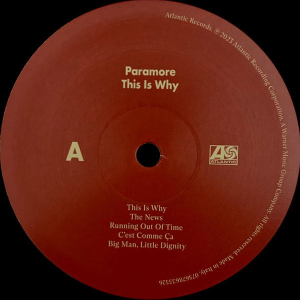 Vinyl Record Paramore – This Is Why LP - img.5