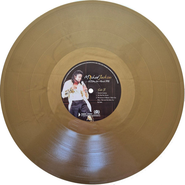 Vinyl Record Michael Jackson – HIStory Tour Manila 1996 (Unofficial Release, Gold) - 2LP - img.5