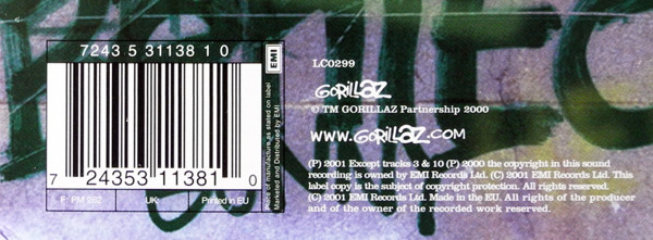 Vinyl Record Gorillaz - Gorillaz (2001) - img.3