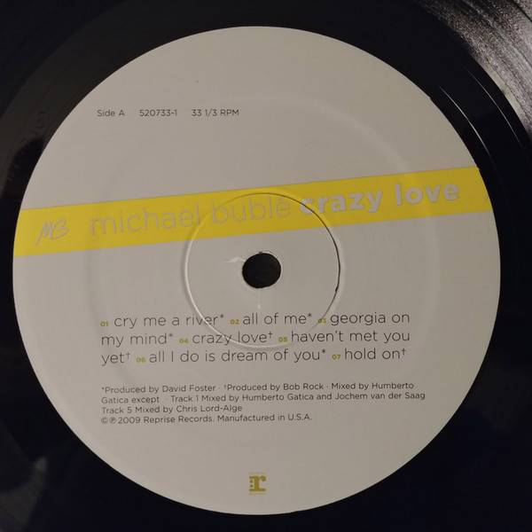 Vinyl Record Michael Buble - Crazy Love - img.2