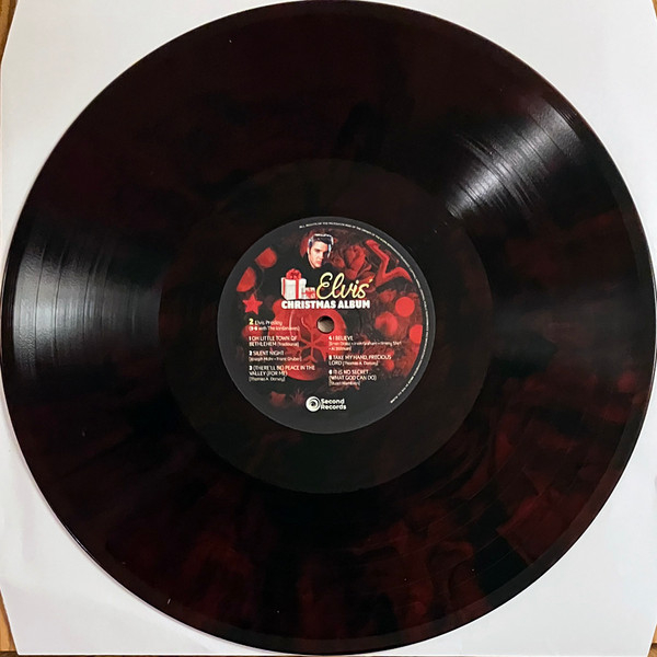 Vinyl Record Elvis Presley – Elvis Christmas Album (Red Marble) LP - img.4