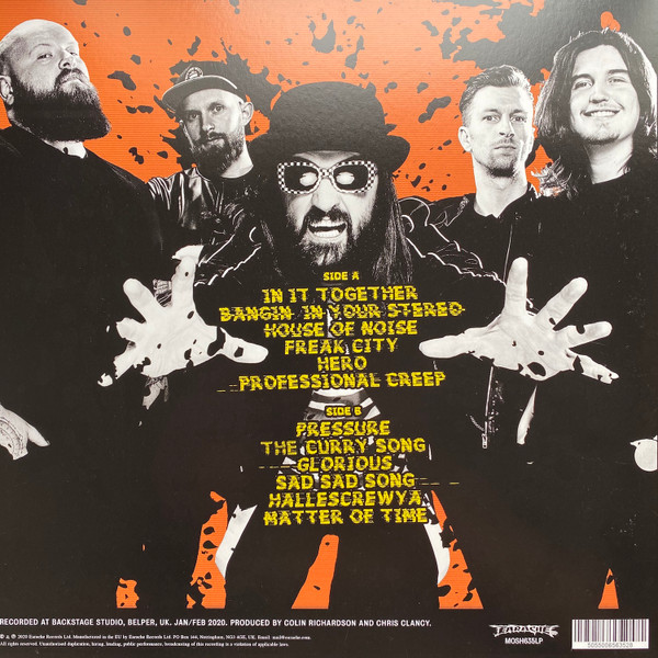 Vinyl Record Massive Wagons – House Of Noise - Orange - LP - img.1